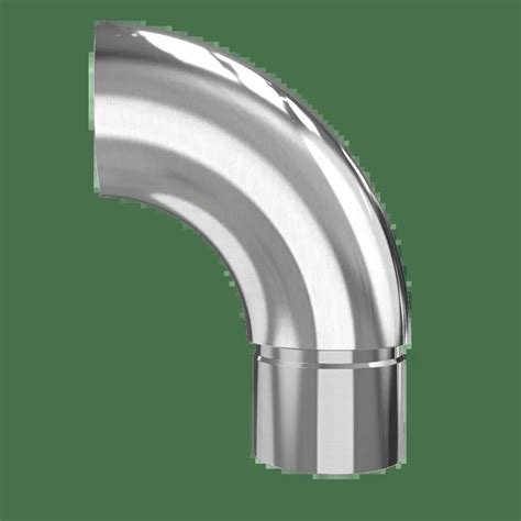 Bright stainless steel elbow - Easiahome