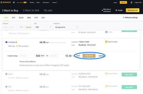 How to Use Binance P2P to Buy Bitcoin, USDT in the Philippines | BitPinas