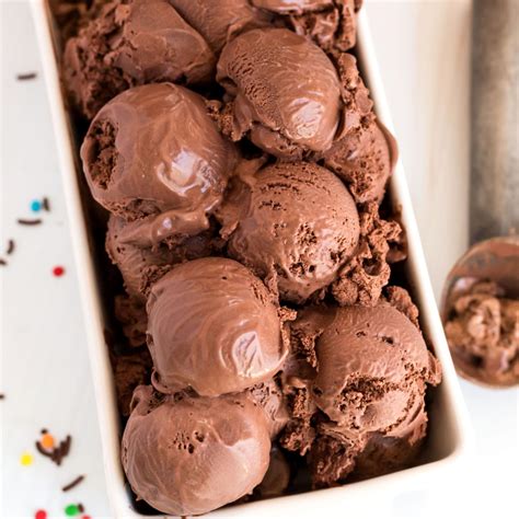 Decadent Dark Chocolate Ice Cream Recipe • Food Folks and Fun