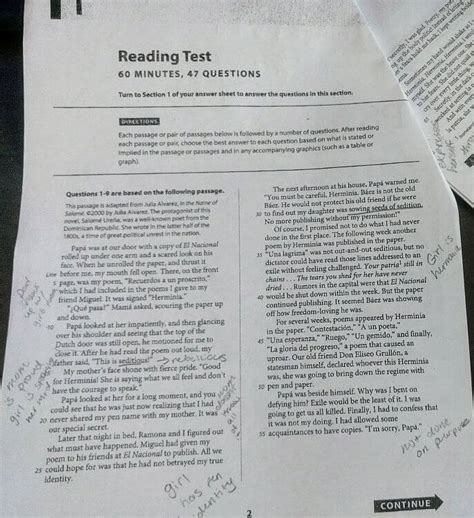 Actively Reading the SAT Reading Test - AJ Tutoring