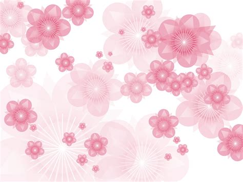 Floral Pink Patterns Background For PowerPoint, Google Slide Templates - PPT Backgrounds