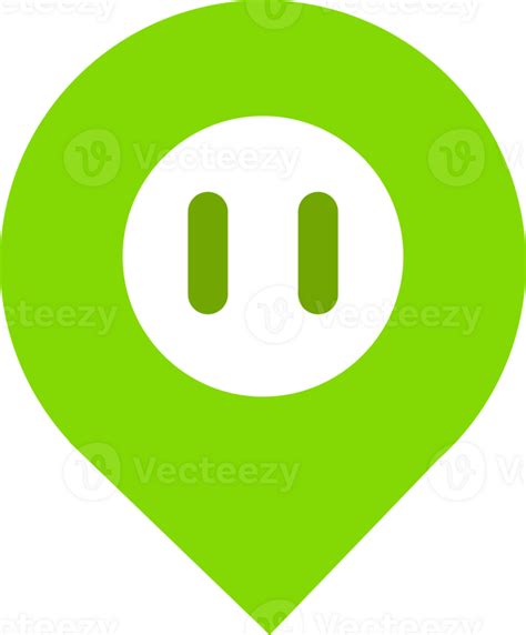 green location pin icon 33298938 PNG