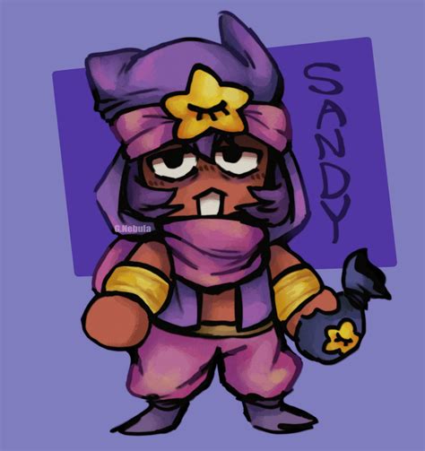 Sandy Fan Art! : r/Brawlstars