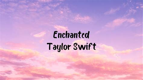 Taylor Swift - Enchanted(Lyrics) Accords - Chordify