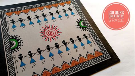 How To Make A Warli Art - Design Talk