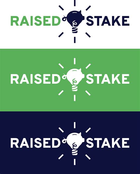 Raised Stake Logo & Logo Study on Behance