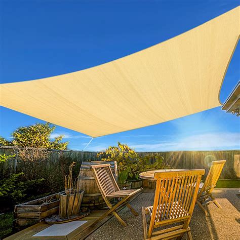 Snapklik.com : Artpuch 8x12 Beige Sun Shade Sail Curved Commercial ...