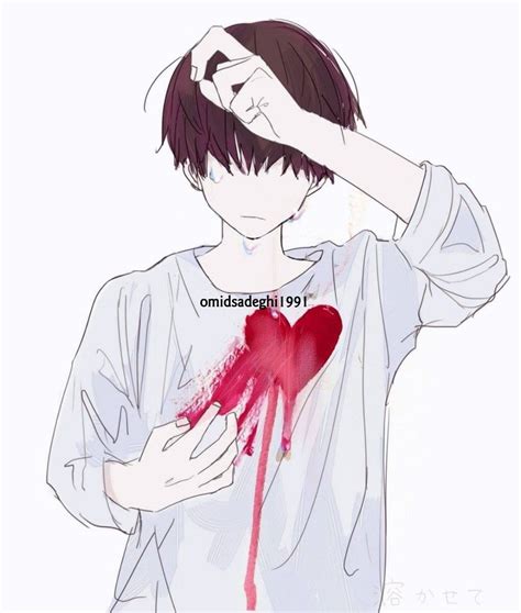 Broken Depressed Anime Wallpapers Boys : Heart Broken Sad Anime Boy ...