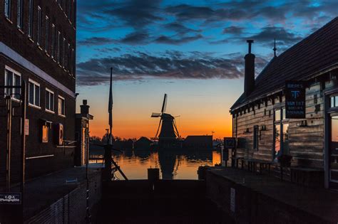 Windmills of Zaanse Schans, Netherlands