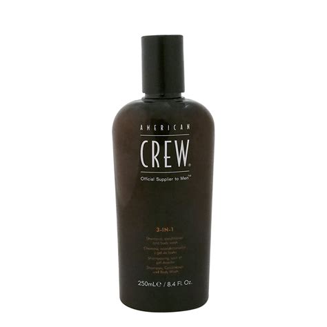 American Crew Classic 3 IN 1 Shampoo Conditioner And Body Wash 250 ml – Ikran's Cosmetics