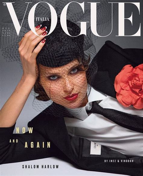 Vogue Italia December 2018 Cover (Vogue Italia)