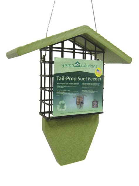 Recycled Suet Feeder with Tail Prop - Front Range Birding Company