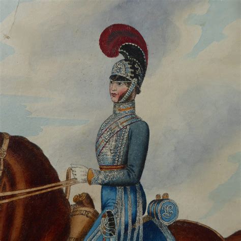 Madras Light Cavalry, an officer in full dress uniform,1839 – Bates and ...