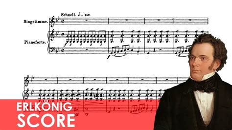 SCHUBERT Erlkönig (Op. 1 / D.328) Score - YouTube