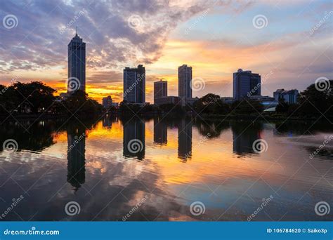 Colombo city skyline view stock photo. Image of panorama - 106784620