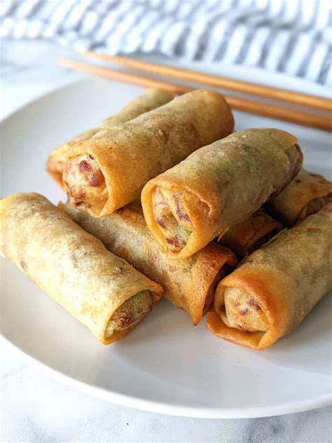 Easy Air Fryer Frozen Spring Rolls - Health My Lifestyle