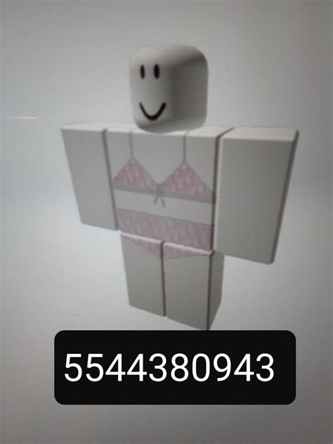 White Bikini Code For Bloxburg Roblox Codes, Bloxburg Decal Codes, Roblox Sets | peacecommission ...