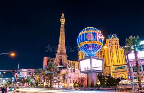 Paris Las Vegas, a Hotel and Casino in Nevada, United States Editorial ...