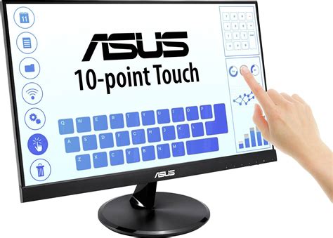 Asus VT229H Touchscreen monitor Energielabel: B (A+++ - D) 54.6 cm (21.5 inch) 1920 x 1080 pix ...