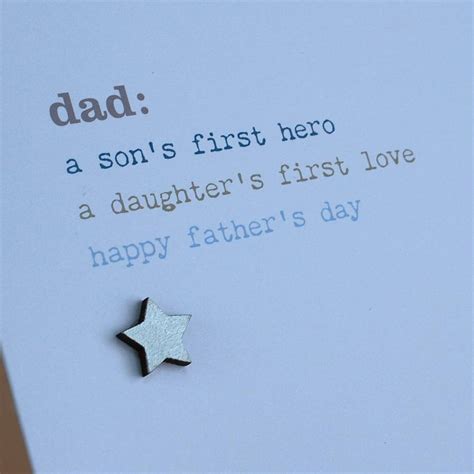 sentimental father's day card by cloud 9 design | notonthehighstreet.com