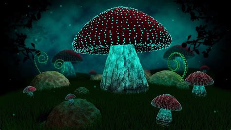Neon Mushroom Wallpapers - Top Free Neon Mushroom Backgrounds ...