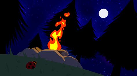 Campfire Animation on Behance