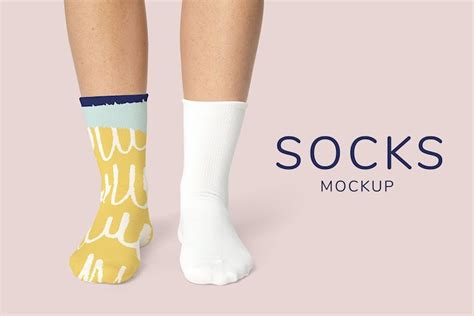 23 Nice Socks Mockups (Both Free & Premium) - Onedesblog