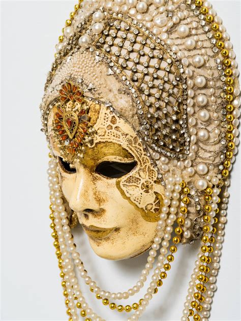 Venetian Handmade Carnival Mask For Sale at 1stdibs