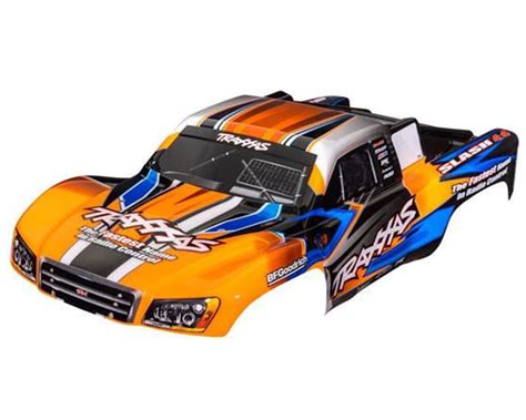 Traxxas Slash VXL Pre-Painted Body (Orange & Blue) [TRA6928T] - HobbyTown