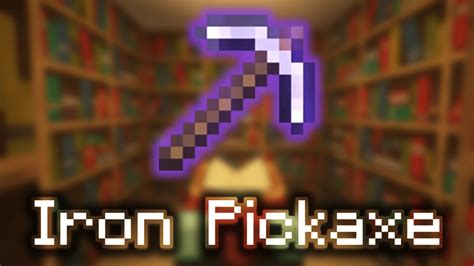 Enchanted Iron Pickaxe - Wiki Guide - 9Minecraft.Net