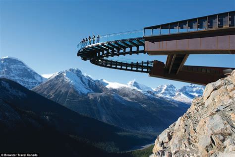 Glacier Skywalk opens in the Canadian Rockies | Daily Mail Online