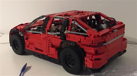 Tesla Model X Recreated On Amazing 1:10 Scale Model By Lego Technic Fan | Carscoops