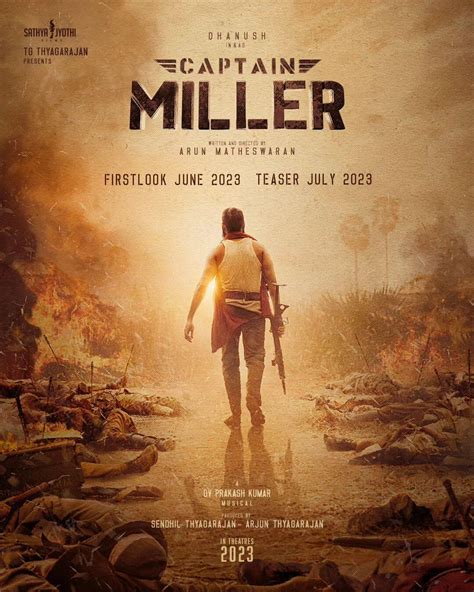 Captain Miller Movie (2024) Cast, Release Date, Story, Budget, Collection, Poster, Trailer, Review