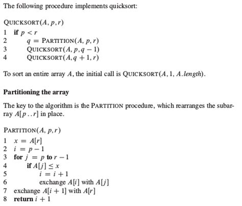 Quick Sort Algorithm