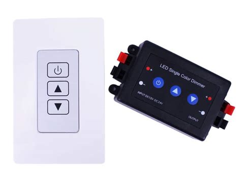 Wireless RF Remote Wall Mount LED Switch Dimmer | Oznium