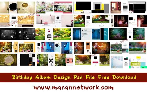 36×12 Birthday Album Design Psd File Free Download Vol-03 – Maran Network