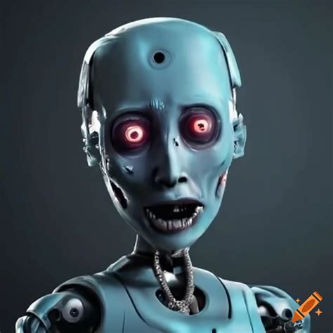 Scary robot without power