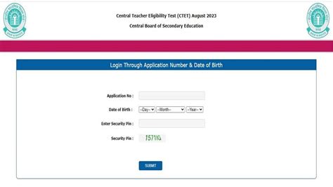 CBSE CTET Admit Card 2023: CTET Hall Ticket Released At ctet.nic.in ...