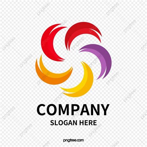 Company Logos Hd Transparent, Creative Company Logo, Company Logo, Color, Vortex PNG Image For ...