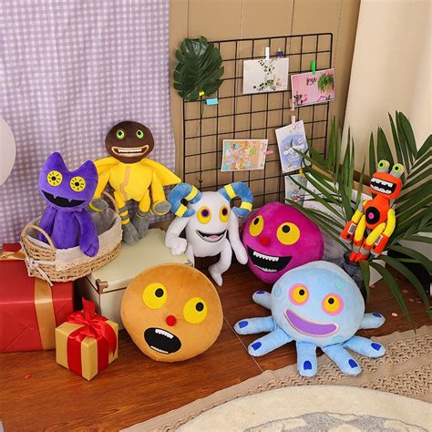 MSM My Singing Monsters Plush Toys Toe Jammer Ghazt Rare Epic Wubbox Tawkerr Stuffed Dolls Gift ...