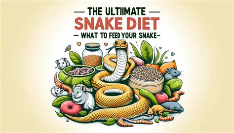 The Ultimate Snake Diet Guide: What to Feed Your Pet Snake – Talis Us