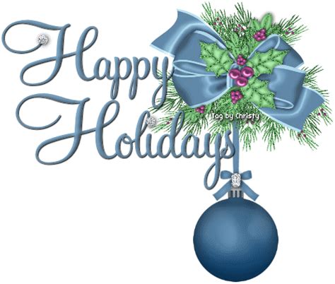Happy Holiday Animated Clipart