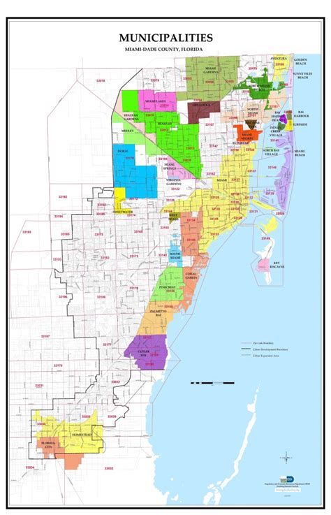 Miami Dade County District Map Cities And Towns Map | Images and Photos ...