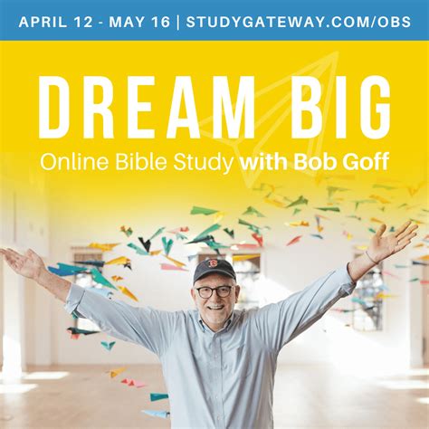 Bob Goff Books Dream Big : Dream Big Bob Goff 9781400219490 Christianbook Com / Bob goff is on a ...