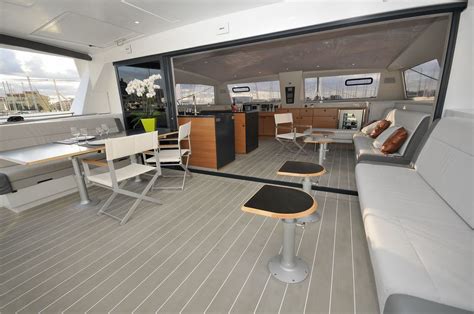 Catamaran Interior