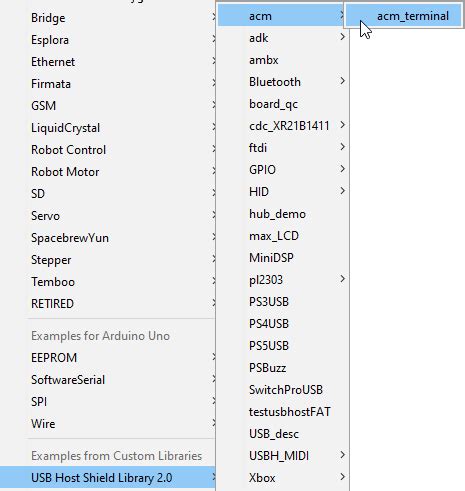 Arduino usb host shield bluetooth