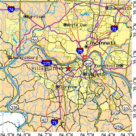 Villa Hills, Kentucky (KY) ~ population data, races, housing & economy