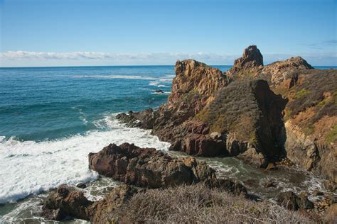 California Coast Cliffs Free Stock Photo - Public Domain Pictures