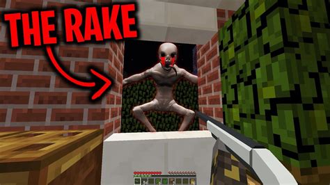 The Rake keeps visiting our Minecraft Base at Night.... (Scary Minecraft Video) - YouTube