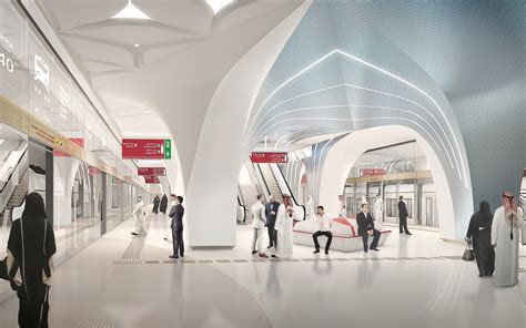 UNStudio Appointed to Create Identity for Qatar's New Metro Network | ArchDaily